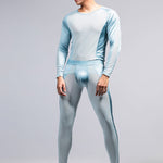 Men's Lightweight Shape-Retaining Fabric Chafe-Free Design Activewear Tops & Tights