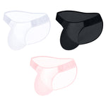 3 Pack Sexy Sheer Low-Rise Men's Bikini