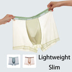 3 Pack Men's Ice Silk Seamless Breathable Quick-Drying Trunks