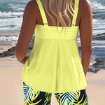 Daphne - Flattering Tankini Ribbed Set