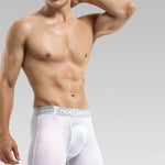 2 Pack Mesh Ice Silk Moisture Wicking Sport Boxer Underwear