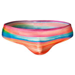 Mens Swimwear Printed Summer Swim Briefs