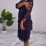 ELINA™ - Dotted Elegance Dress