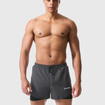 Men's Quick Dry Double Layer Mesh Breathable UPF Drawstring Swimming Boxers