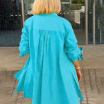 CÉLINA™ - Classy Long Shirt Jacket