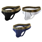 3 Pack Men's Sexy Soft Breathable Seamless Thong