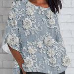 Kitty | Vintage Floral Relaxed Blouse