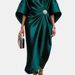 Alaina | Elegant Satin Maxi Dress
