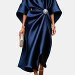 Alaina | Elegant Satin Maxi Dress