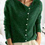 MOLLY™ - Button Front Cable Knit Sweater for Fall & Winter