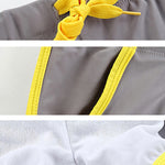 Men's Breathable Boxer Drawstring Swimming Trunks