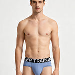 3 Pack Men's Breathable Large Separate Pouch Elastic Waistband Briefs