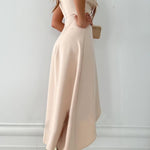Mandy - Chic Wrap V-Neck Midi Dress