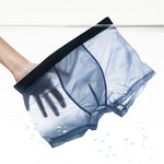 4 Pack Men’s Seamless Comfy Pouch Trunks