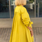 CÉLINA™ - Classy Long Shirt Jacket