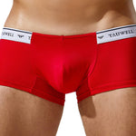 2 Pack Men's Sexy Comfortable Breathable Solid Color Trunks