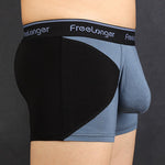 FreeLonger Men’s U convex Separate Support Pouch Trunks
