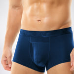 4 Pack Men’s Support Pouch Trunks With Functional Fly