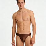 4 Pack Men's Skin-Friendly Cooling Touch Comfy Waistband Briefs