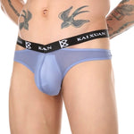 3 Pack Men's Sexy Ice Silk Mesh Breathable Erotic Thong & Strings