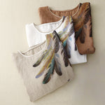 ALEXA LINEN BLOUSE