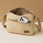 Anti-theft crossbody travel bag for women | Hazel