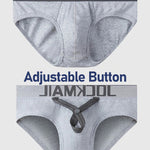 2 Pack Men's Sexy Cotton Support Contour Pouch Briefs