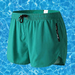 Men Swim Trunks Moisture Wicking Liner Shorts