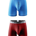 2 Pack Men’s Mesh Separate Pouch Boxers Briefs
