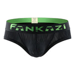 3 Pack Men's Striped U-Pouch Breathable Casual Briefs