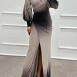 Whitney | Ombre Elegance Gown