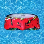 Men's Beach Print Quick Dry Boxer Swim Trunks