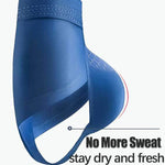 Aoelemen 4 Pack Men's Breathable U Convex Pouch Briefs
