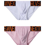2 Pack Men’s Wide Waistband Big Pouch Briefs