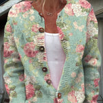 Emilia™ | Stylish Floral Cardigan