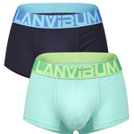 2 Pack Men's Breathable Big Pouch Trunks