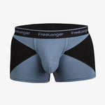 FreeLonger Men’s U convex Separate Support Pouch Trunks