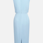 Jayda | Midi Dress with Side Draping and Sophisticated Charm