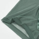 3 Pack Men's Ice Silk Seamless Breathable Quick-Drying Trunks