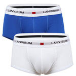 2 Pack Men's Breathable Big Pouch Trunks
