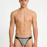 3 Pack Men's Comfy Wide Waistband Breathable Durable Stretch Thongs