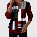 Elin - Casual Half-Zip Sweater