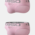 2 Pack Men's Hips Lifting Cotton Low-rise Briefs