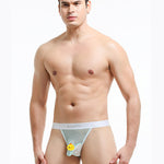 3 Pack Men's Cooling Airflow Contoured Pouch Skin-Friendly Strings