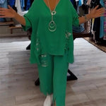 Selena | Elegant Two-Piece Summer Set for the Sunny Days