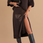 Angelina | Montreal Satin Dress