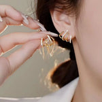 Lydia - Spiral Ear Cuff Earrings