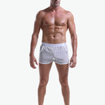 2 Pack Men's Silky Touch Skin-Friendly Chafe-Free Design Boxers Shorts