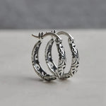 Vintage Boho Chic Hoop Earrings