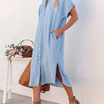 SAVANNAH | Shirt-dress With Pockets